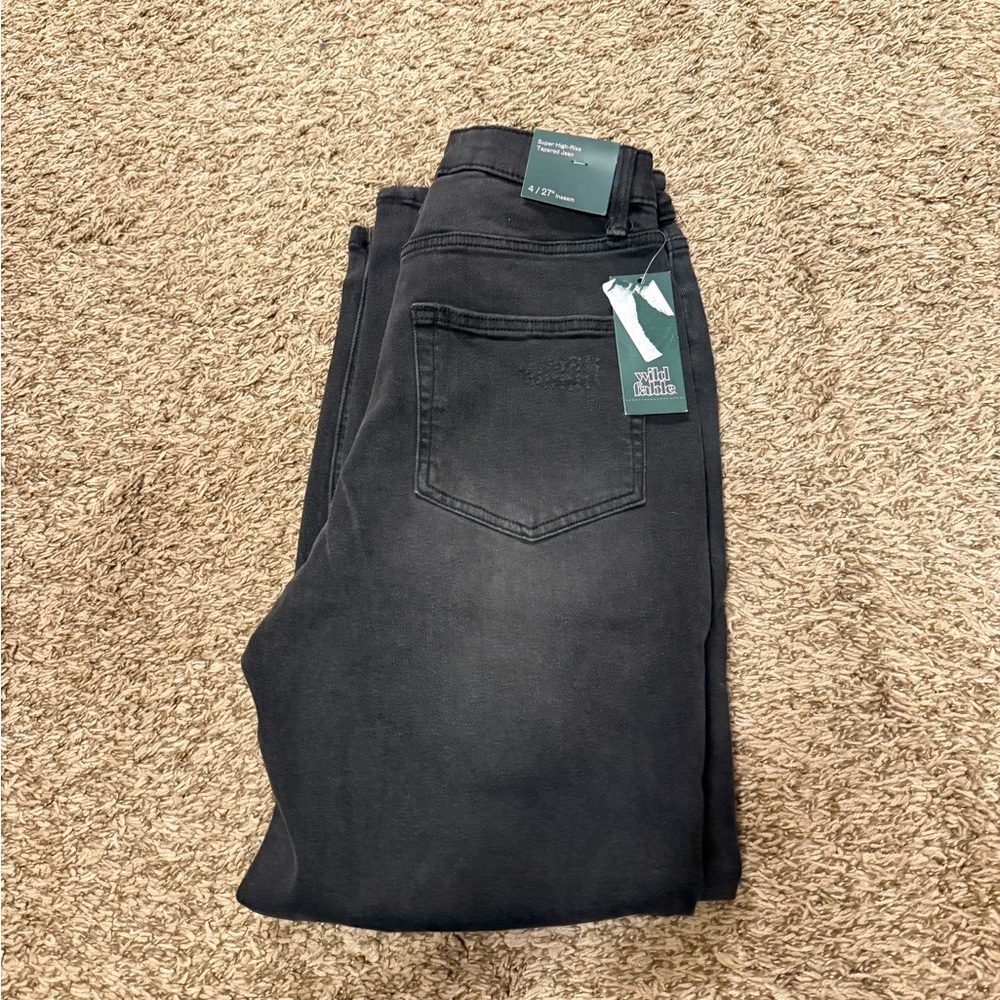 NWT High Rise Wild Fable Women’s Black Jeans